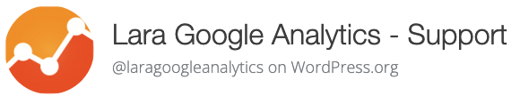 Lara's Google Analytics Logo