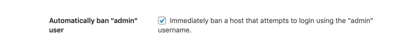 Screenshot of Admin Username Ban