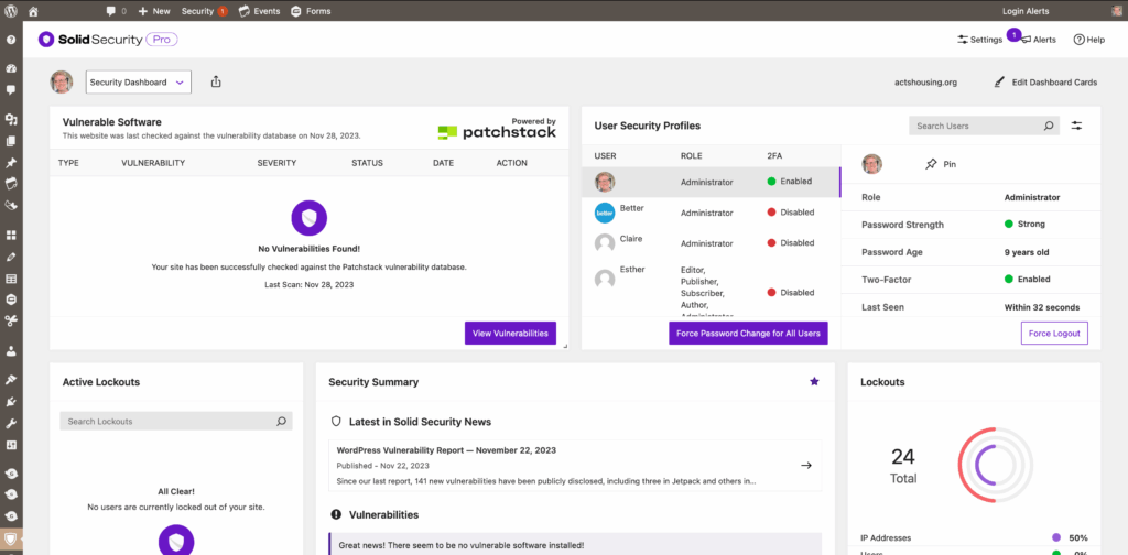 Solid Security Pro Feature Spotlight: Your WordPress Security Dashboard ...