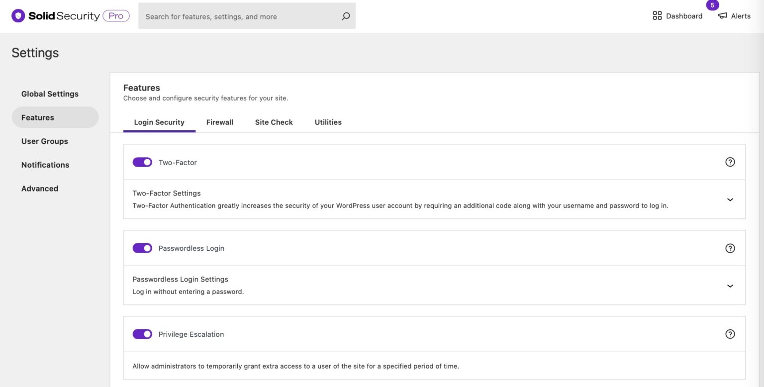 Solid Security Pro Feature Spotlight – Privilege Escalation - SolidWP