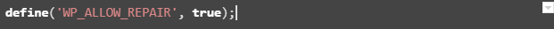 wp allow repair