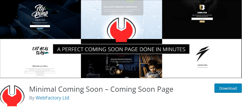 Minimal Coming Soon &ndash; Coming Soon Page