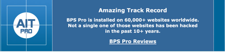 BulletProof Security homepage