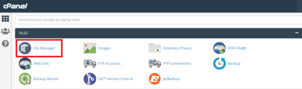 WordPress cPanel