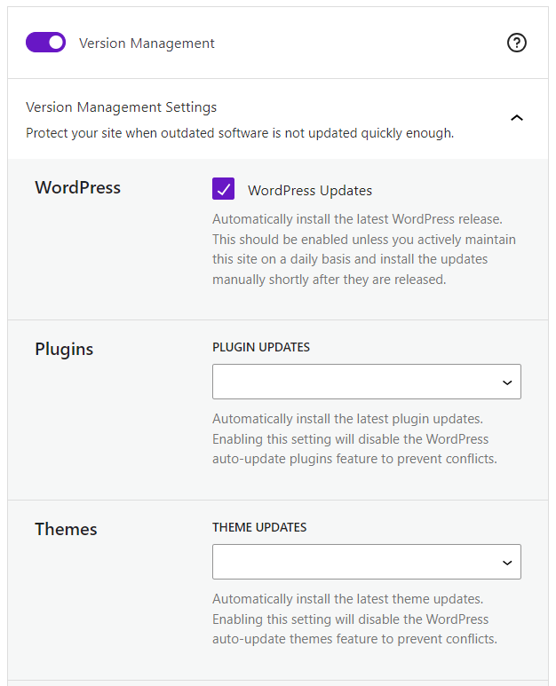 Solid Security&rsquo;s automatic updates