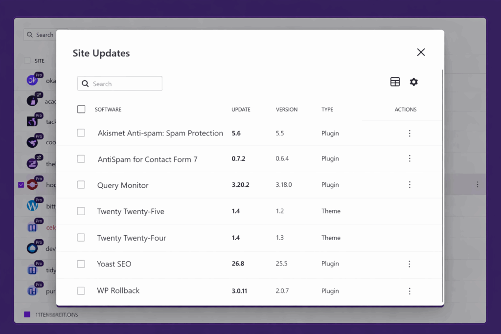 Interactive modals provide quick context without leaving the page.
